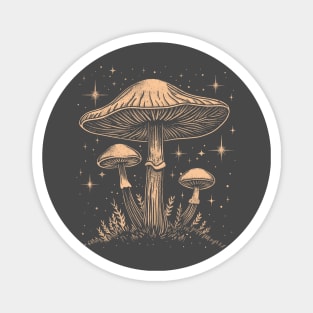 Spore Symphony Mushroom Magnet